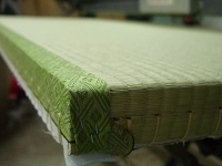 国産無着色無添加基本織り畳表使用の新畳製作②