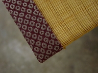 カビやダニの発生も少なく汚れても水拭きできる暖色系カラー畳の製作②