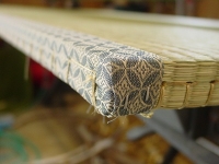 古典柄の畳縁を現代風にアレンジすると、ケッコーいぃんとちゃう？畳の製作①