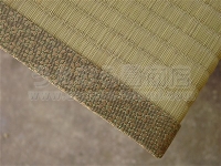 天然ヤシの実繊維と天然麻の不織布で創る新畳製作のつづきです。②