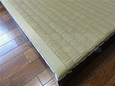 〜ベッド用畳“きなり”畳シリーズＧＯＫＵＢＵＴＯ（極太）施工事例〜大阪家庭用国産畳専門店いまどきの畳屋さんうえむら畳3