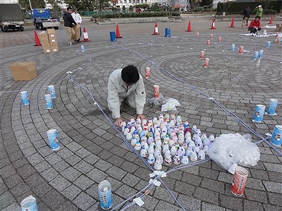 「第二回大東（だいとう）キャンドルト」を地元畳屋さんが応援ッ！大阪大東市家庭用国産畳専門店うえむら畳縁無し琉球カラー畳ペット用畳介護用畳お風呂用畳ペット用畳5