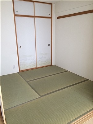 厚み１５ミリの極薄畳を表替え。（大阪大東市）安全安心家庭用国産畳専門店うえむら畳5