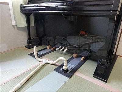 和室の畳部屋にピアノがあっても畳替えは可能なんですよッ!!6