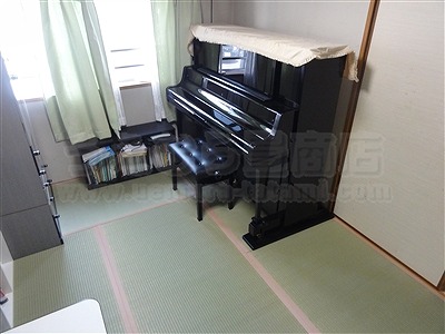 依頼すれば良かったッ！和室の畳部屋にピアノがあっても畳替えは可能なんですよッ!!（大阪都島区）1
