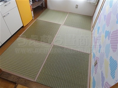 【畳アウトレット】きなり畳シリーズ無添加極太（GOKUBUTO）い草で子育て応援。（大阪大東市）いまどきの畳屋さんうえむら畳1