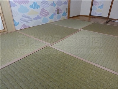 【畳アウトレット】きなり畳シリーズ無添加極太（GOKUBUTO）い草で子育て応援。（大阪大東市）いまどきの畳屋さんうえむら畳5