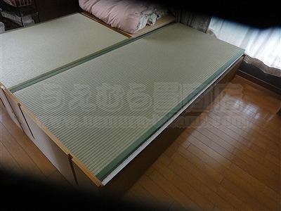 和紙製畳より天然い草畳ベッドでココチヨク眠りたい。（大阪大東市）家庭用国産畳専門店うえむら畳1