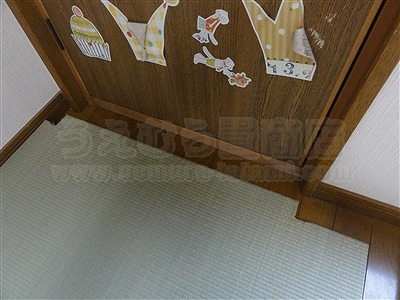 子どもたちは知っているいちばんキモチイイ床を…。縁無し琉球畳大阪家庭用国産畳専門畳店うえむら畳3