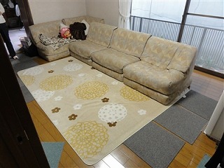 フローリングから畳セキスイ（積水）美草フロア畳置き畳で快適暮らし。大阪大東市家庭用国産畳専門店うえむら畳1
