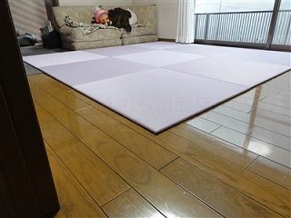 フローリングから畳セキスイ（積水）美草フロア畳置き畳で快適暮らし。大阪大東市家庭用国産畳専門店うえむら畳3