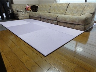 フローリングから畳セキスイ（積水）美草フロア畳置き畳で快適暮らし。大阪大東市家庭用国産畳専門店うえむら畳6