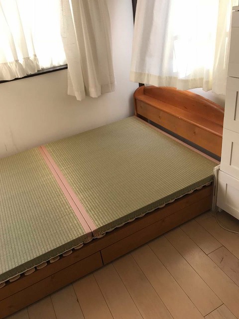 ～ベッドでの目覚めの腰痛を畳でカイゼン～大阪のイマドキの畳屋さんうえむら畳3